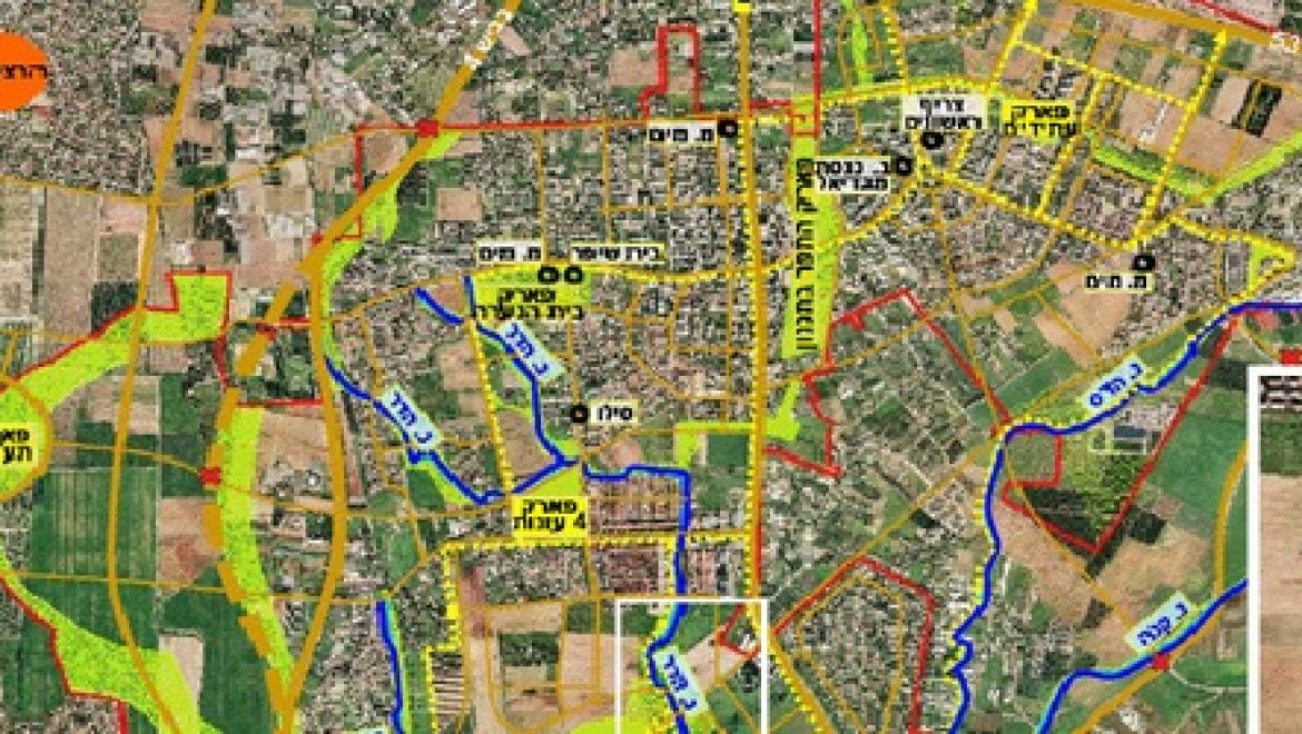 הועדה המחוזית לתכנון ובנייה אישרה הזרמת מי נחלים בשטח העיר הוד השרון