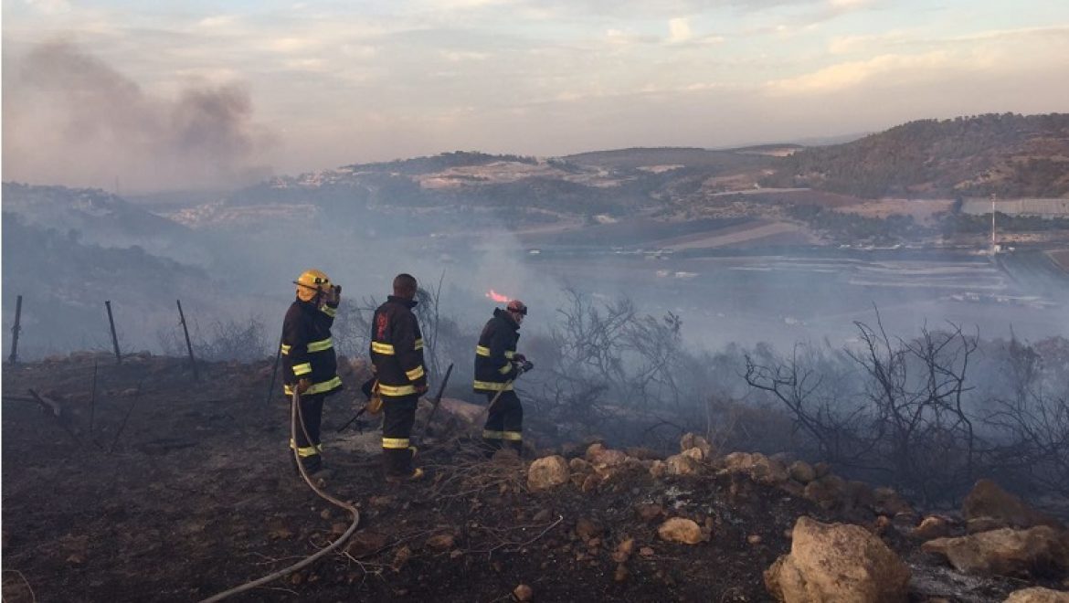 זיהום אוויר גבוה ברוב חלקי הארץ בשל גל השריפות וריכוזי אבק