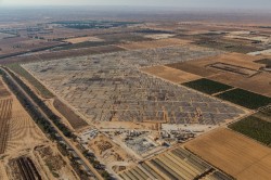 פרויקט חלוציות של אנלייט. צילום: אלבטרוס צילום אויר בע"מ