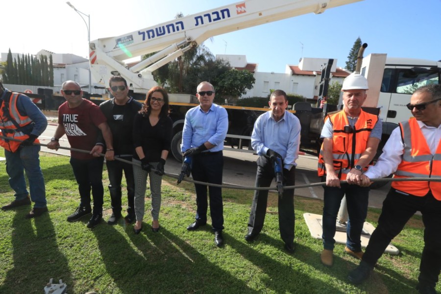 השקת קו אור יהודה בארות יצחק