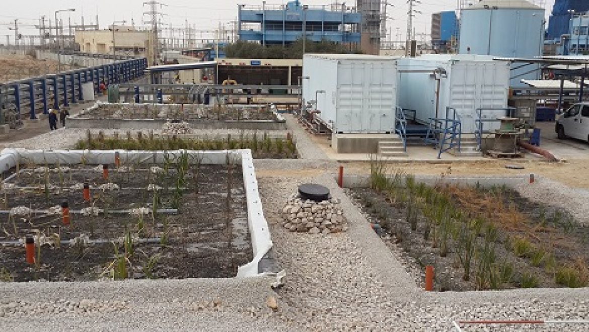 החל טיפול ביולוגי למי קולחין בתחנת הכוח רמת חובב
