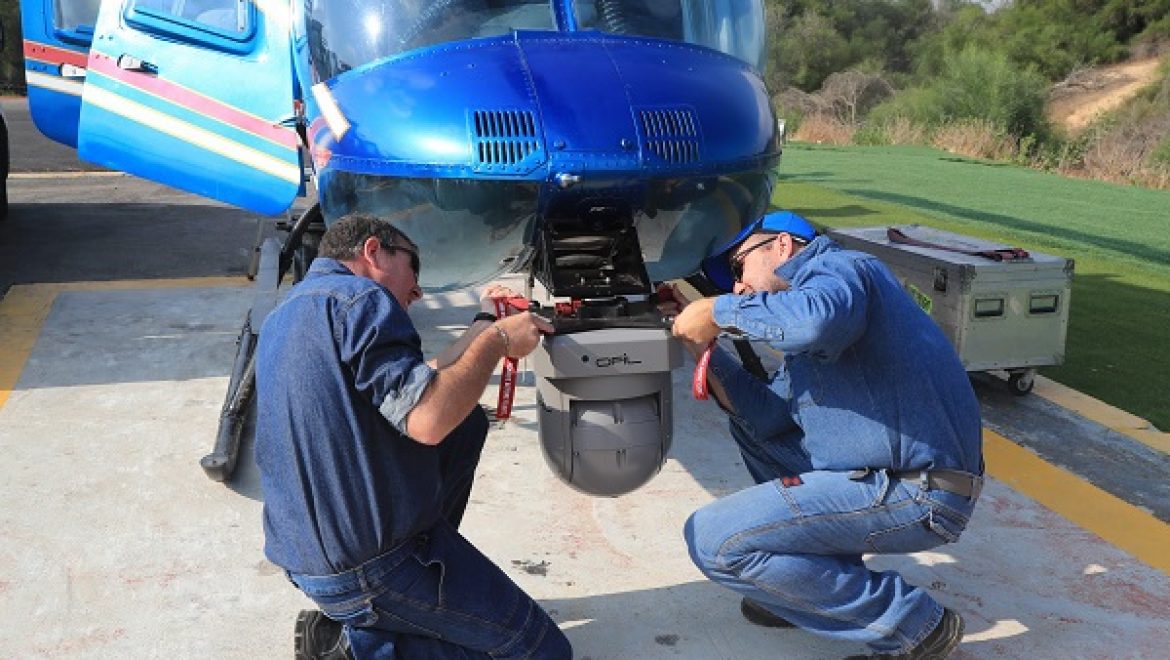חברת החשמל מבצעת עבודות אוויריות למניעת תקלות