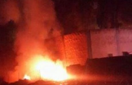 כשחומר נפץ ובטריות נפגשים: שריפת ענק במחנה צבאי