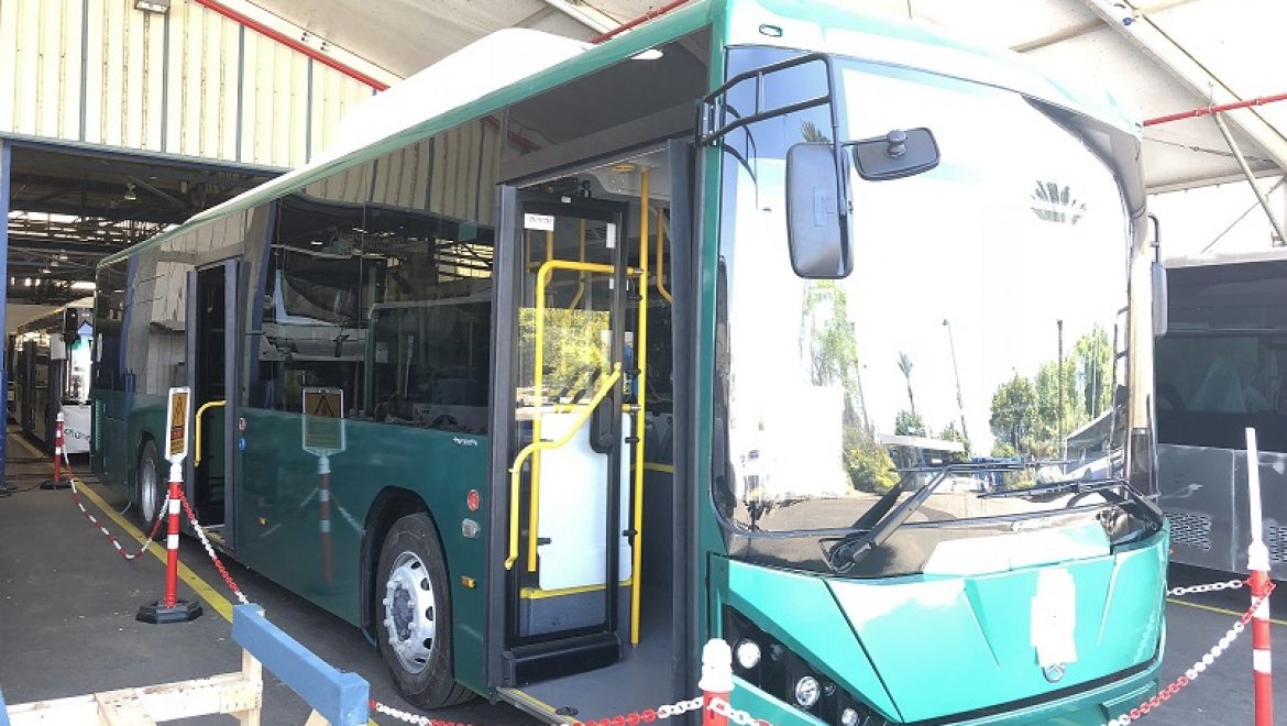 בקרוב יושק האוטובוס החשמלי הישראלי הראשון