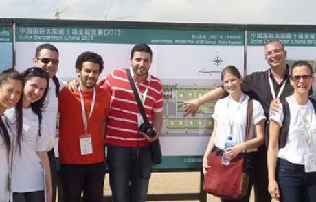 נבחרת ישראל בבנייה ירוקה קוצרת הצלחה בסין