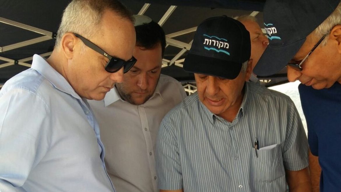 נחנך קו המים החדש בית אריה – לחוצה שומרון