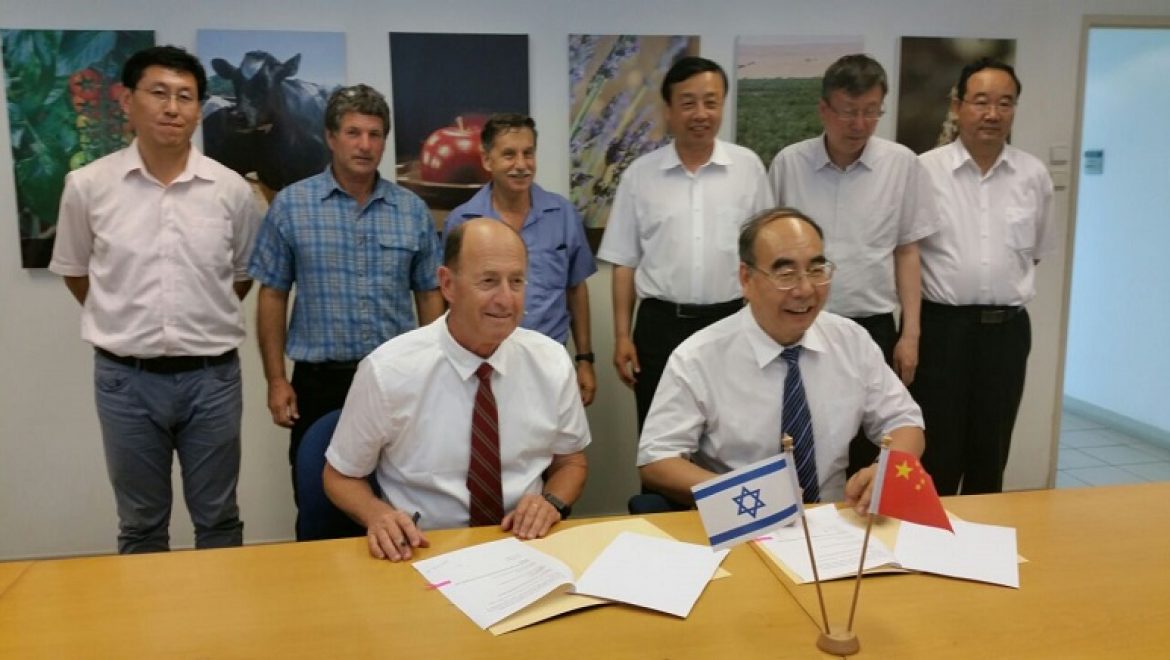 מכון וולקני יפתח אתר הדגמה של טכנולוגיות חקלאיות מתקדמות בסין