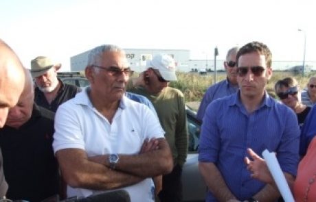חברי הכנסת שמולי ומזרחי נגד הקמת תחנת הכח בבאר טוביה