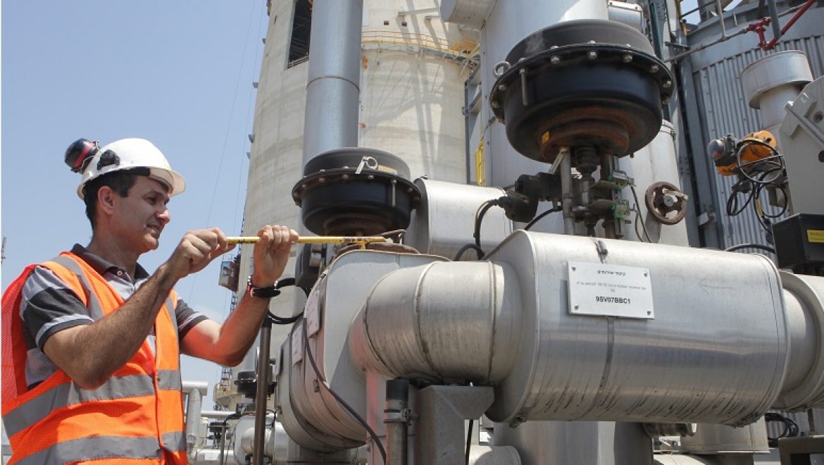 חברת החשמל הפעילה בתחנת הכח בחדרה מתקן SCR להפחתת תחמוצות החנקן