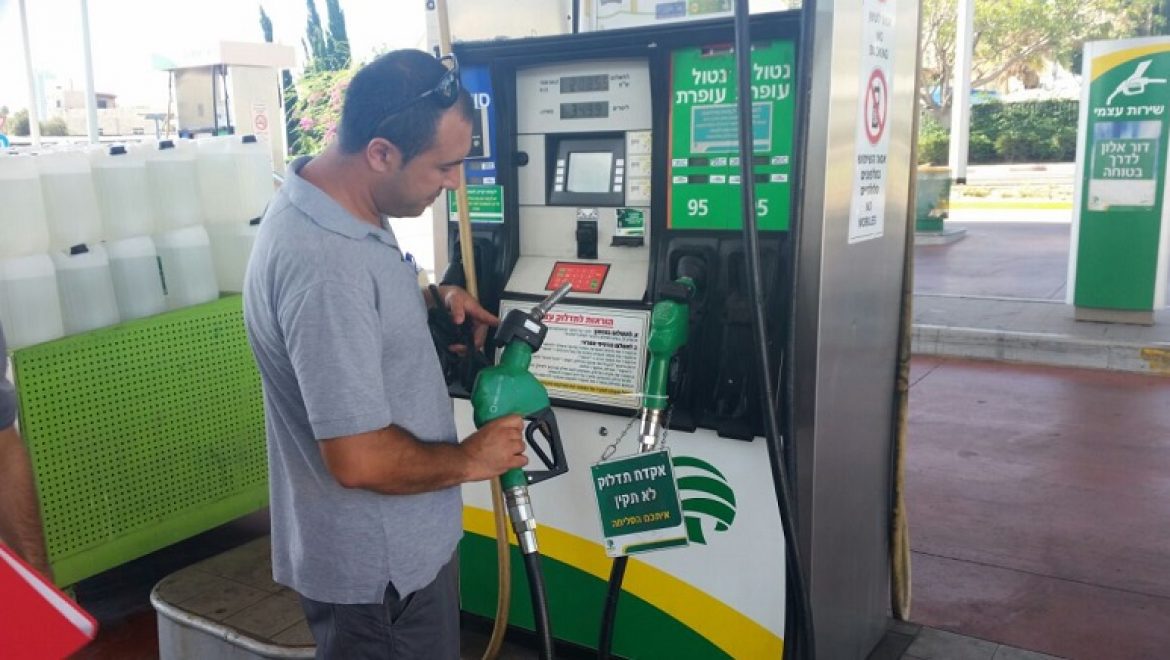 הערכה במקורות בענף הדלק: מחיר הדלק צפוי לעלות בתחילת מאי בכ- 10 אגורות לליטר.
