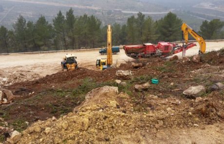רשות הטבע והגנים החרימה ציוד מכני הנדסי לקבלן שפגע בערכי טבע מוגנים בירושלים