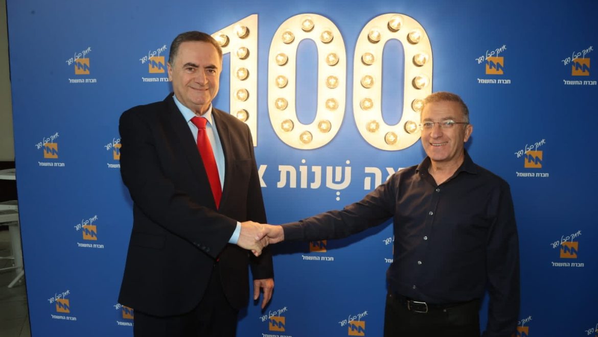 יום הולדת לחברת החשמל מציינת החודש 100 שנות אור, נוסדה ב29.3.23 על ידי פנחס רוטנברג ז"ל