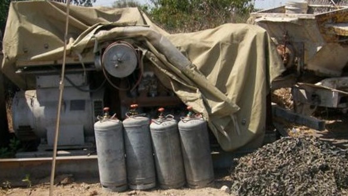 פקחי משרד התשתיות תפסו מתקני גז פיראטיים במשקל כולל של 700 ק"ג
