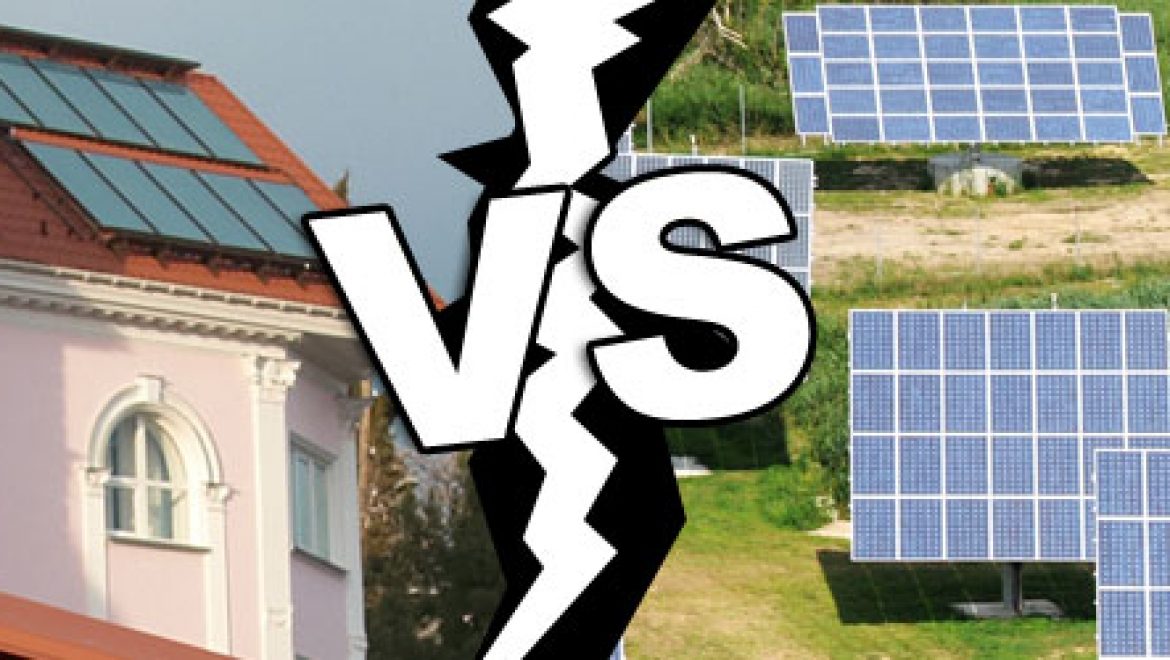מסתמן:המגמה הבינלאומית: מערכות סולאריות על גגות ולא על קרקעות