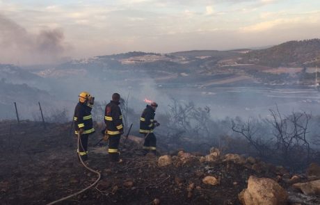 זיהום אוויר גבוה ברוב חלקי הארץ בשל גל השריפות וריכוזי אבק