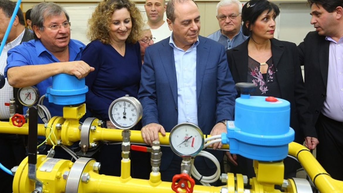 משרד האנרגיה חנך את מעבדות הגז הטבעי