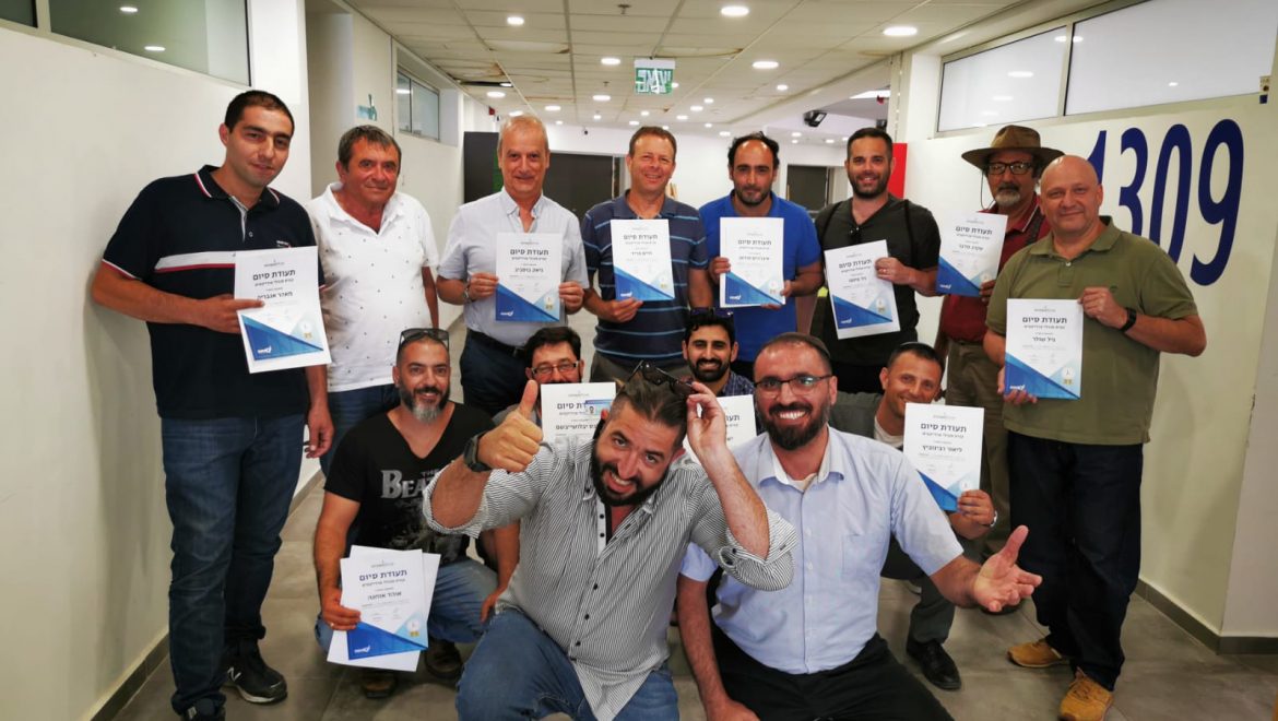 מחזור מנהלי פרויקטים למערכות סולאריות במכללת תשתיות הסתיים בהצלחה רבה
