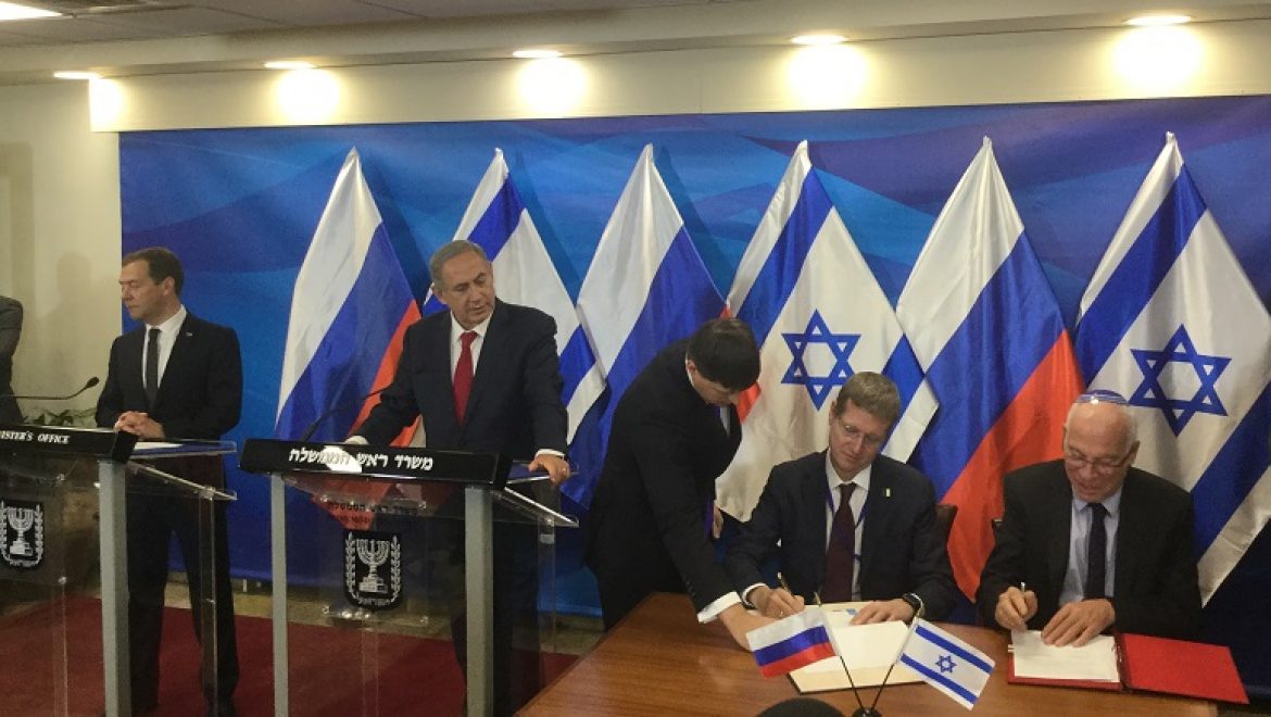 נחתם הסכם ארוך טווח לשיתוף פעולה בתחום החקלאי בין ישראל לרוסיה