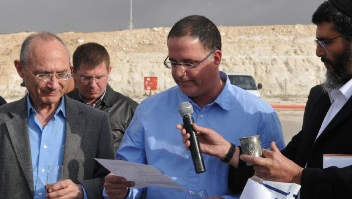 החלו העבודות להקמת תחנת הכוח ב"מכתשים אגן"
