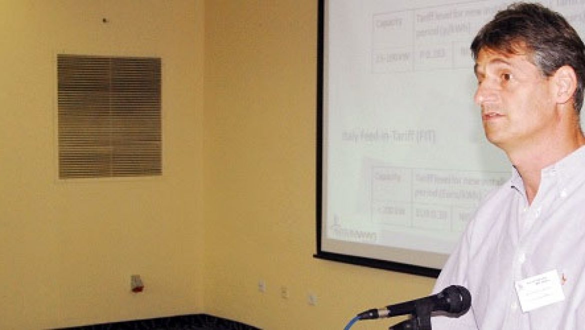 ראיון בלעדי: גיא רובינשטיין מחברת אבירם "באיטליה אנחנו מקבלים היתר לטורבינת רוח תוך 45 יום"