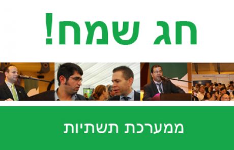 תשתיות מאחלת לגולשיה חג חירות אנרגטית