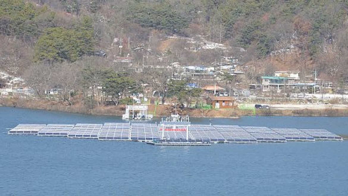 הוקמה תחנת כוח סולארית צפה ראשונה בקוריאה